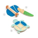 Djeco: Zestaw z masą plastyczną DŻUNGLA - obrazek 2