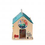 LILLIPUTIENS: Drewniana rozkładana Szkoła z 3 figurkami i akcesoriami - obrazek 5