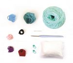 GRAINE CREATIVE: Zestaw do Szydełkowania Dinozaur - obrazek 3