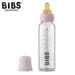 BIBS: BABY GLASS BOTTLE DUSKY LILAC antykolkowa butelka szklana 225 ml