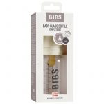 BIBS: BABY GLASS BOTTLE IVORY antykolkowa butelka szklana 110 ml - obrazek 2