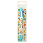 Rex London: długopis 6 kolorów DZIKIE ZWIERZĘTA