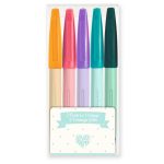 Djeco: Lovely Paper Zestaw 5 mazaków w etui