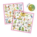 Djeco: Metaliczne naklejki FANTAZJA - obrazek 2