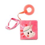 Lilliputiens: książeczka wielofunkcyjna z gryzakiem Jednorożec Louise