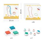 DJECO Zestaw art. malowanie stempelkami POTWORKI 3+ - obrazek 3