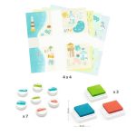 DJECO Zestaw art. malowanie stempelkami POJAZDY 3+ - obrazek 3