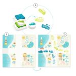 DJECO Zestaw art. malowanie stempelkami POJAZDY 3+ - obrazek 2