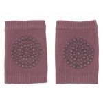GoBabyGo: antypoślizgowe nakolanniki do raczkowania Misty Plum