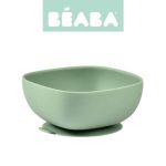 Beaba Silikonowa miseczka z przyssawką SAGE GREEN