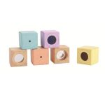 Plan Toys: drewniane klocki sensoryczne Pastel - obrazek 2