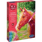 SentoSphere: Zestaw ART OBRAZ z diamentami Koń 8+