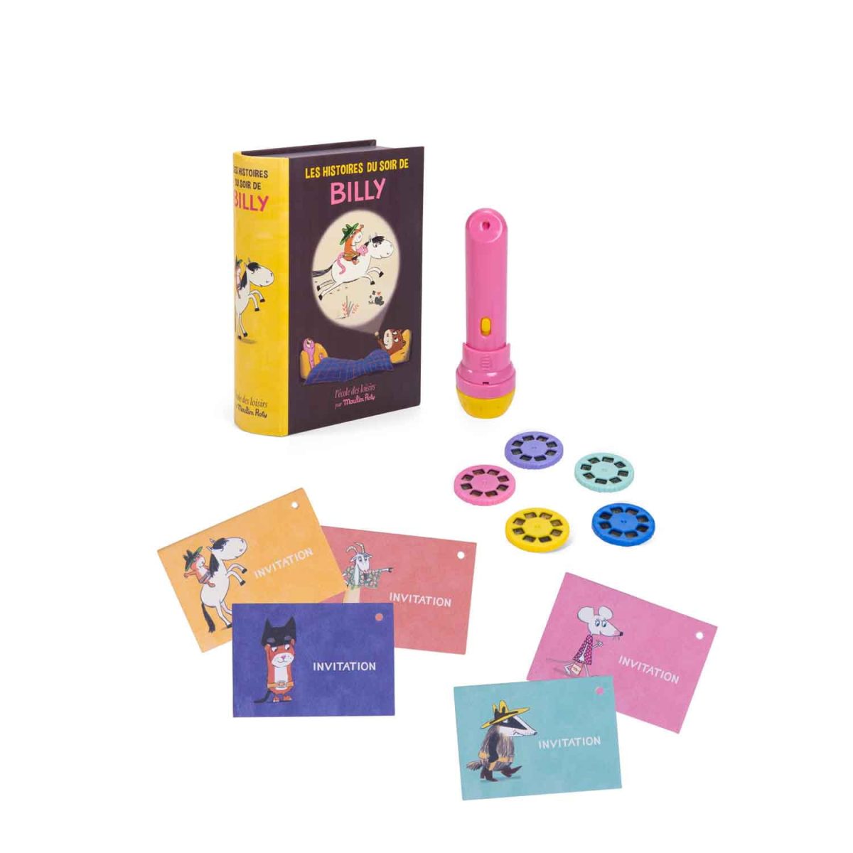 Moulin Roty: Opowieści z książki projektor przygody BILLY'EGO - obrazek 2