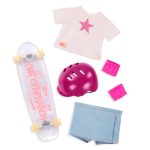 Our Generation: Lalka OLLIE 46cm – z deskorolką - obrazek 3