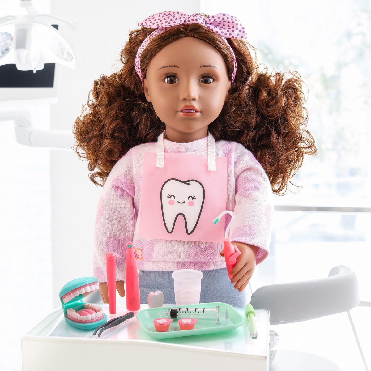 Our Generation: zestaw akcesoriów – Absotoothly Awesome – WIZYTA U DENTYSTY - obrazek 2