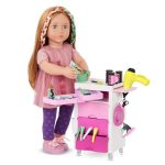 Our Generation: Wózek – pomocnik FRYZJERSKI na kółkach – OG Salon Cart - obrazek 2