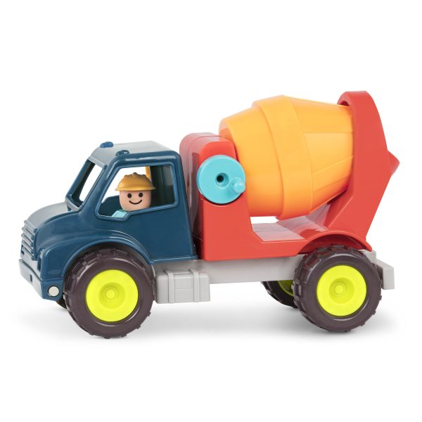 B.toys: Cement Truck – betoniarka z figurką kierowcy Happy Cruisers