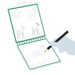 Avenue Mandarine: Kolorowanki Nauka rysunku Zwierzęta Las - obrazek 2