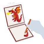 Avenue Mandarine: Kolorowanki Pixel Stworzenia Fantasy - obrazek 3