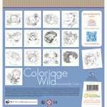 Avenue Mandarine: Kolorowanki Wild 6 Emmanuelle Colin - obrazek 3