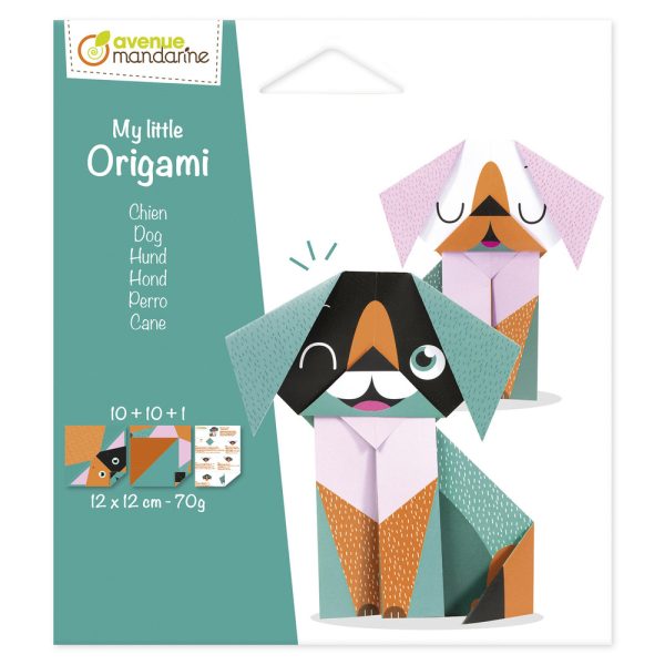 Avenue Mandarine: Mini Zestaw Origami Piesek