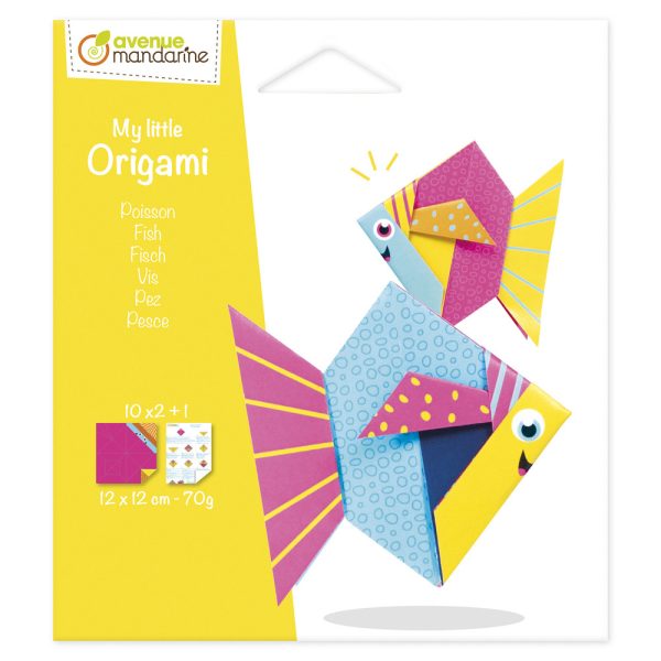 Avenue Mandarine: Mini Zestaw Origami RYBKA