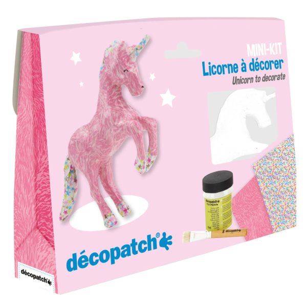 Avenue Mandarine: Mini Zestaw do decoupage Jednorożec