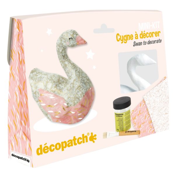 Avenue Mandarine: Mini Zestaw do decoupage Łabędź