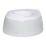 Luma: nocnik z wyjmowaną wkładką Light Grey