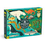 Mudpuppy: Puzzle dwustronne Drapieżniki lądowe i wodne 100 el.