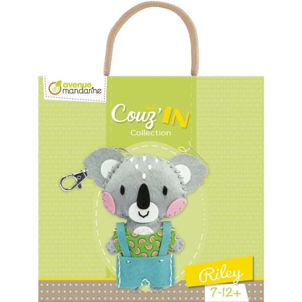 Avenue Mandarine: Zestaw Brelok do szycia Koala Riley