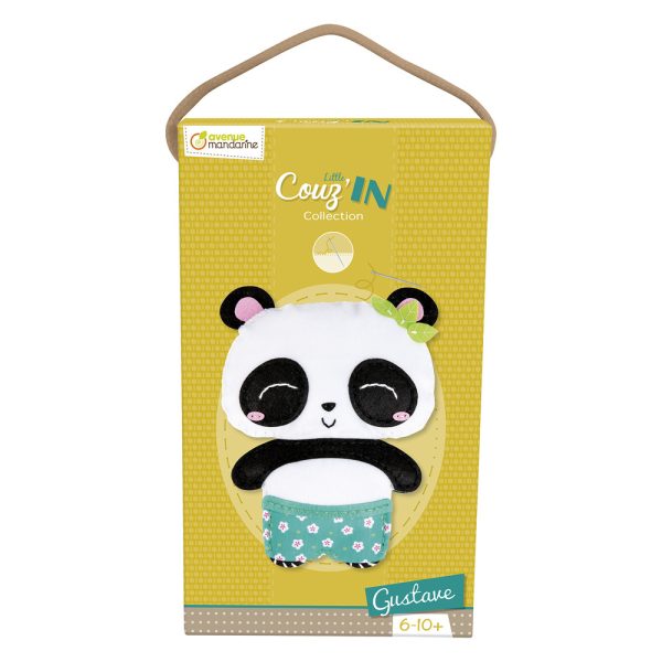 Avenue Mandarine: Maskotka do uszycia Panda Gustave