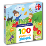 Kapitan Nauka: Ang dla dzieci- 100 pierwszych słówek (książeczka)