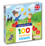 Kapitan Nauka: Ang dla dzieci- 100 pierwszych słówek (książeczka)