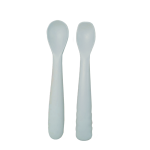 Bo Jungle: łyżeczki silikonowe 2 szt. GREY