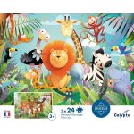 Calypto: Puzzle 2 x 24 el. Dzikie Zwierzęta - obrazek 3