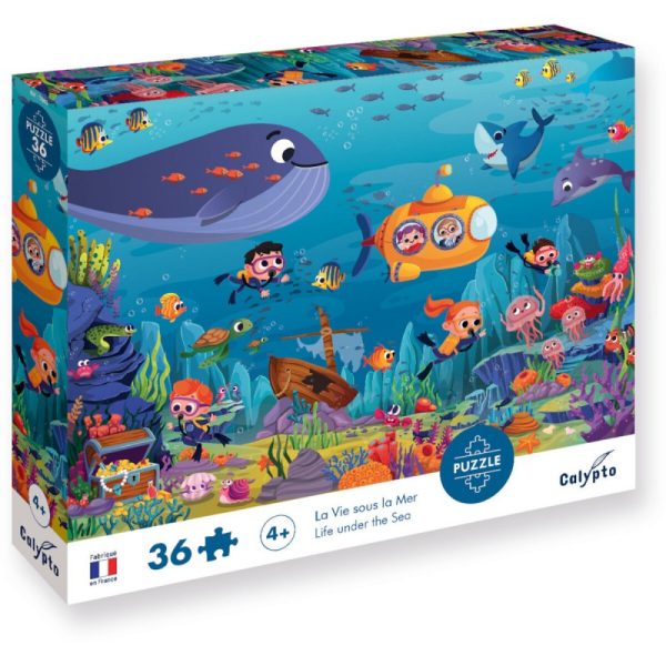 Calypto: Puzzle 36 el. Głębiny Morskie