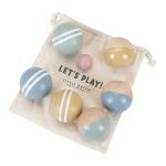 Little Dutch: zestaw drewnianych piłek do gry Boules - obrazek 2