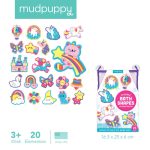 Mudpuppy: Piankowe figurki do kąpieli Jednorożec - obrazek 2