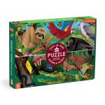 Mudpuppy: Puzzle dwustronne Las deszczowy 100 el.