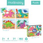 Mudpuppy: Puzzle Progresywne Mój dinozaur - obrazek 2