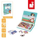 Janod: magnetyczna układanka Magnetibook SPORT - obrazek 2