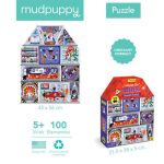 Mudpuppy: Puzzle konturowe Dom na Marsie 100el. - obrazek 2