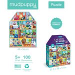 Mudpuppy: Puzzle konturowe Mój dom 100el. - obrazek 2
