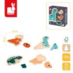 Janod: Puzzle progresywne Dinozaury 4 układanki - obrazek 2