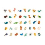 Janod: Układanka magnetyczna Małe zwierzątka 40szt - obrazek 4