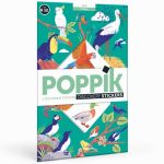 Poppik: Wyklejanka plakat PTAKI