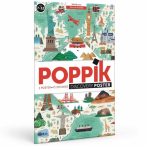 Poppik: Wyklejanka plakat DOOKOŁA ŚWIATA