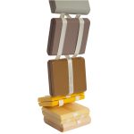 SMALL FOOT zabawka zręcznościowa DRABINKA JAKUBA 3+ / szara