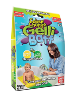Zimpli Kids: Magiczny proszek do kąpieli, Gelli Baff Colour Change, kosmiczny żółty, 3+